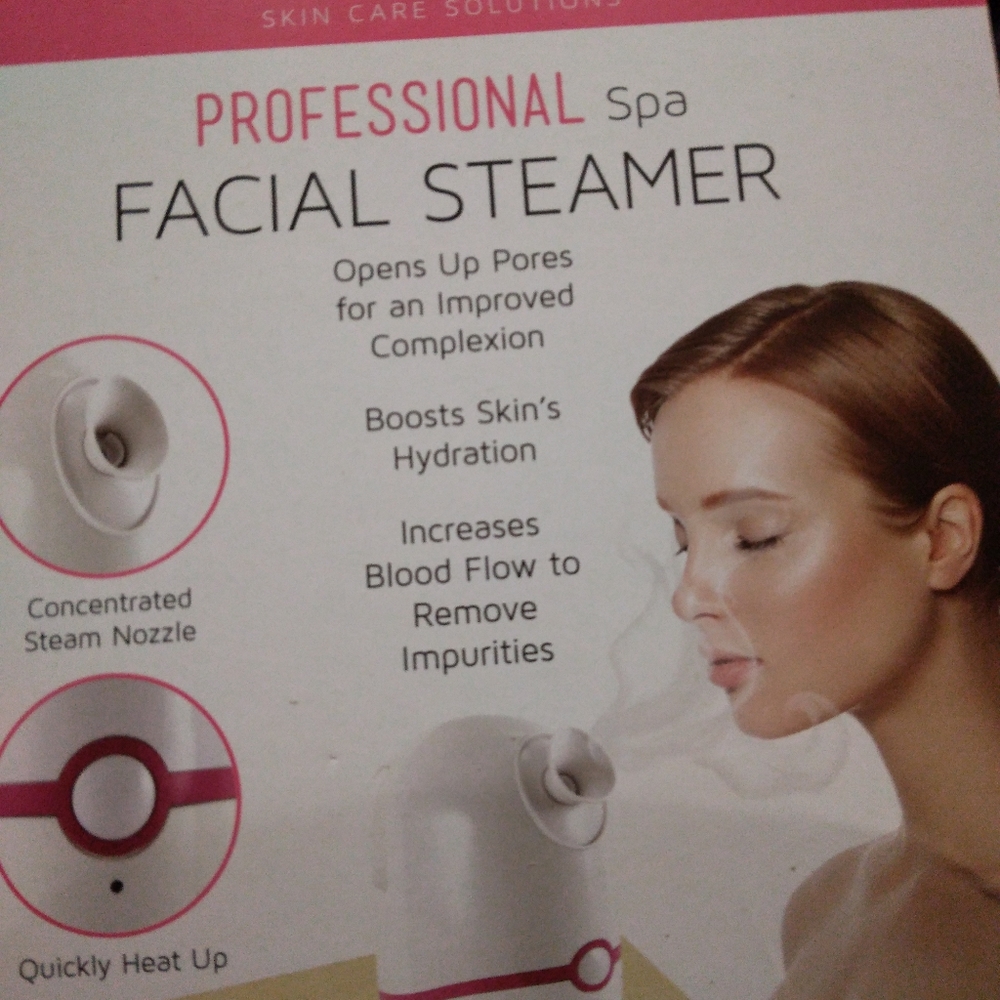 New facial steamer
